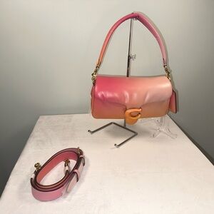 Coach Pillow Tabby 26 in Pink multi Ombré